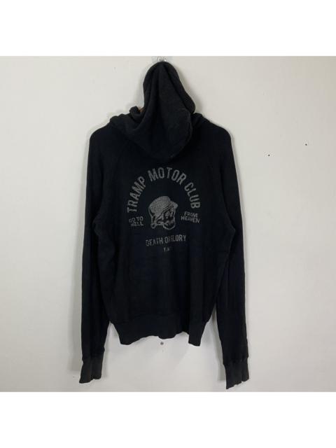Other Designers Vintage Tramp Motor Club Skulls Hoodies Sweater