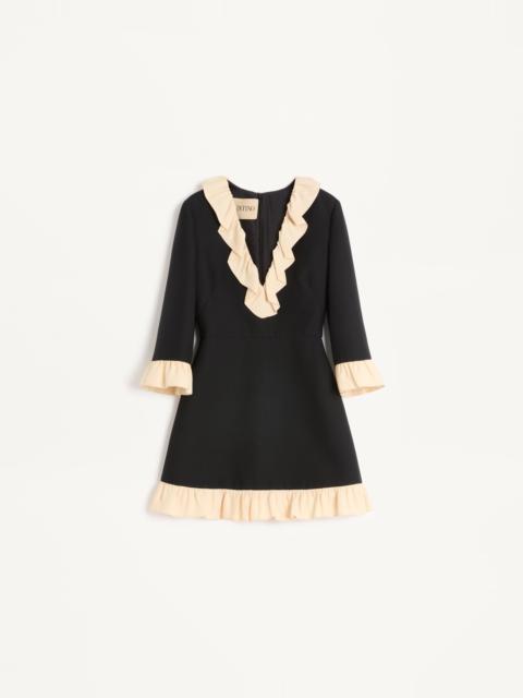 CREPE COUTURE SHORT DRESS