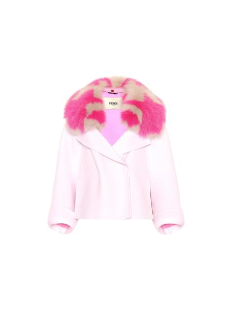 FENDI Fendi Women Ivory Denim Parka | luosophy | REVERSIBLE