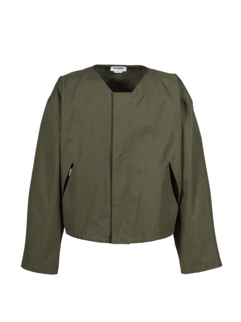 HED MAYNER COTTON TWILL JACKETS / MILITARY GRN