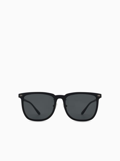 EMPORIO ARMANI UNISEX SQUARE SUNGLASSES