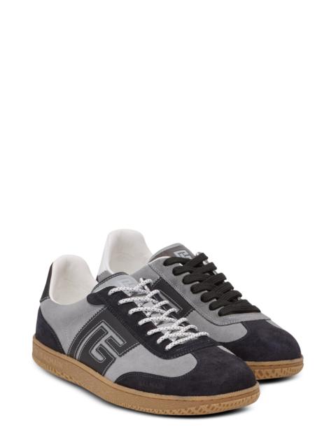Balmain Balmain Swan Low Top Sneaker in Yfg Dark Grey/Light Grey at Nordstrom
