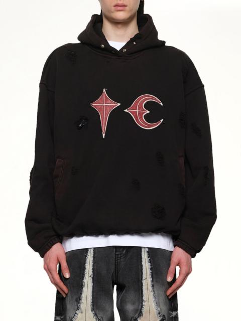 Thug Club Rock Hoodie in Black