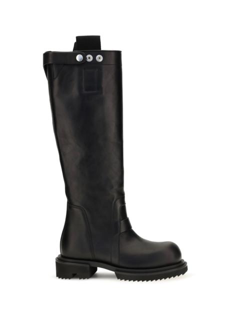 Rick Owens Rick Owens Gabe Leather Knee-high Boots Black