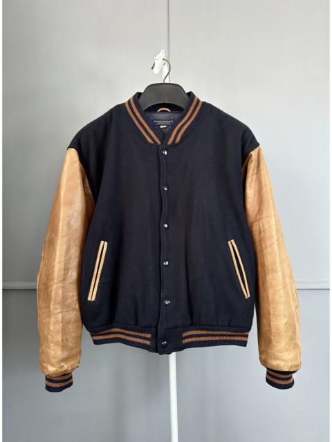 Other Designers 90s Vintage Brooks Brothers Leather Wool Varsity Jackets
