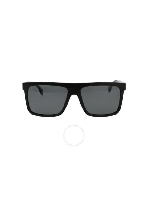 Hugo Boss - Hugo Boss Polarized Grey Browline Men's Sunglasses BOSS 1440/O/S 0807/M9 59