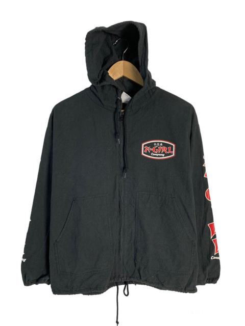 Other Designers Japanese Brand - X-Girl Spellout Big Logo Hooded Jacket