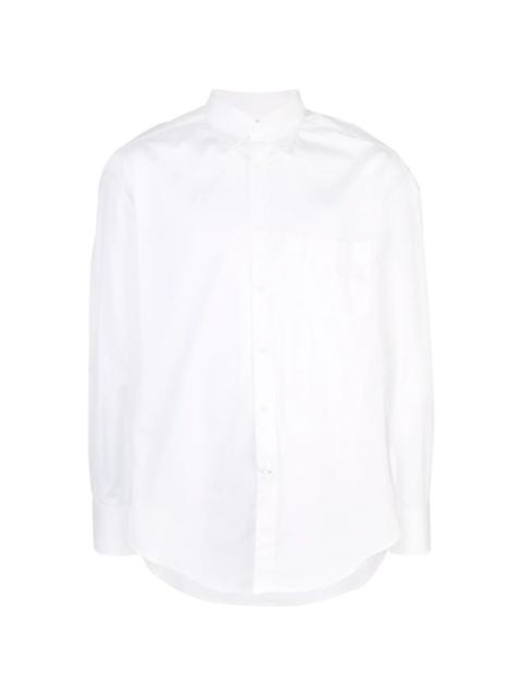 Brunello Cucinelli Brunello Cucinelli White Cotton Button-Up Shirt