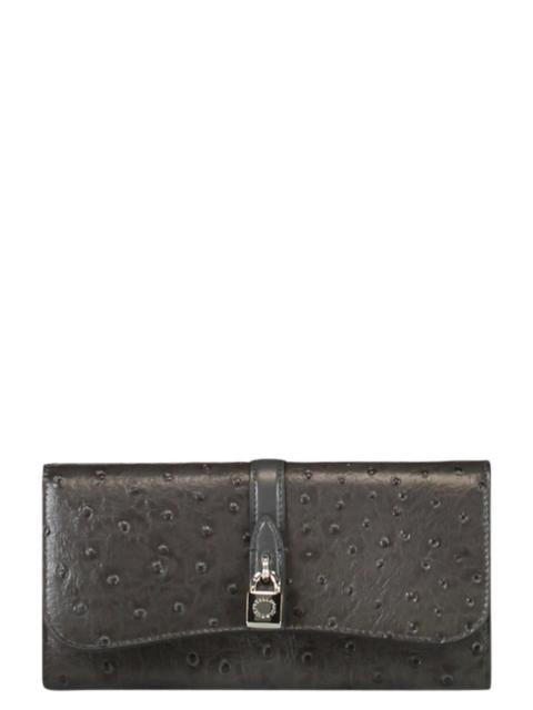 Stella McCartney Ryder Flap Continental Wallet - Slate