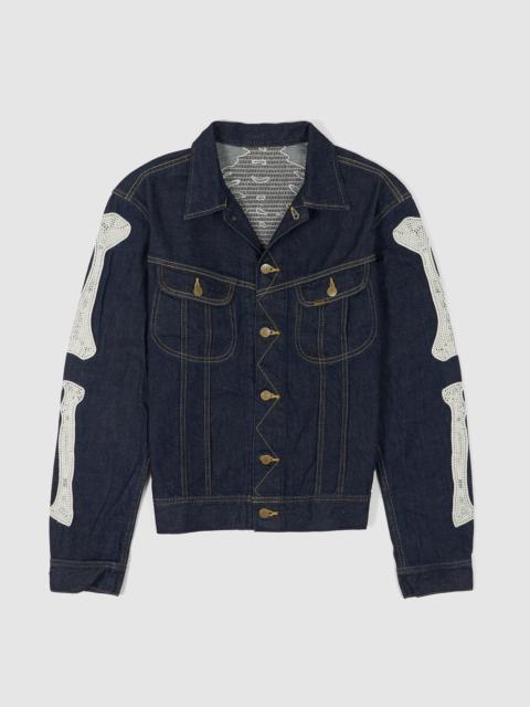 Kapital Kapital Bone Tuxedo Bone Embroidered 11,5 Oz. Denim jacket