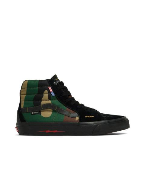 Vans DEFCON x Sk8-Hi Notchback GTX 'Black Woodland Camo'