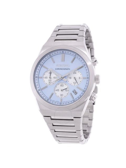 Seiko - Seiko Sport Chronograph Quartz Light Blue Dial Men's Watch SSB459P1