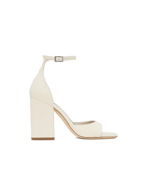 PARIS TEXAS Off-White Holly Fiona Heeled Sandals