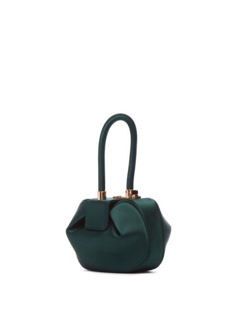 GABRIELA HEARST Demi Bag in Emerald Satin
