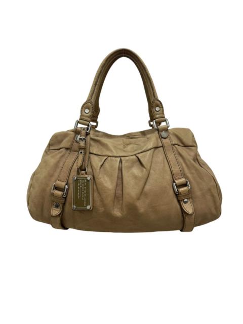 Marc Jacobs MARC JACOBS Beige Leather Workwear Type Top Handles Handbag