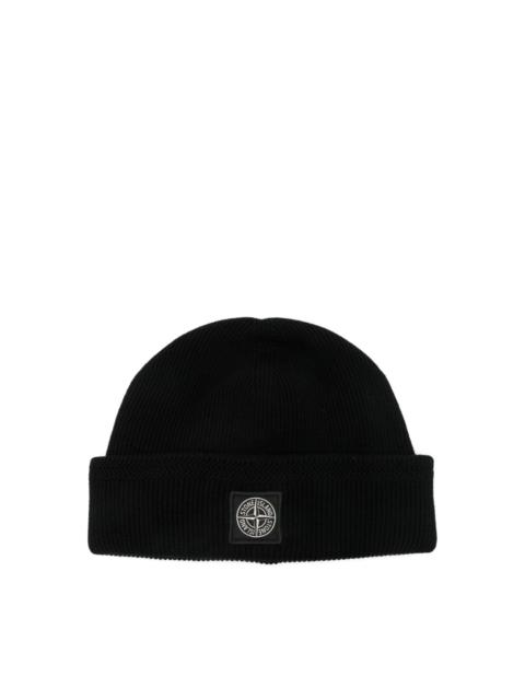 Stone Island COMPASS BEANIE HAT