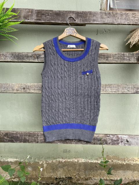 Other Designers Aquascutum - Vintage Aquascutum Knitwear Vest Japan