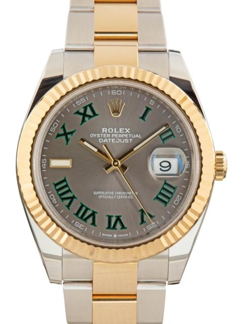 ROLEX Rolex Datejust 41 Ref 126333 Wimbledon