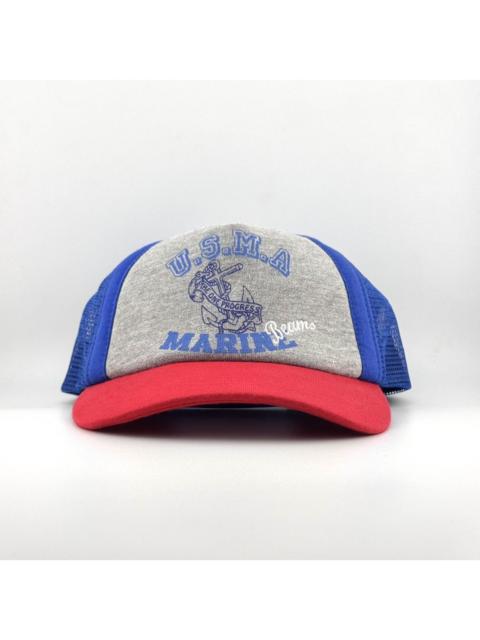 BEAMS PLUS Beams Japan USMA Marine Trucker Mesh Cap Anchor Logo Hat