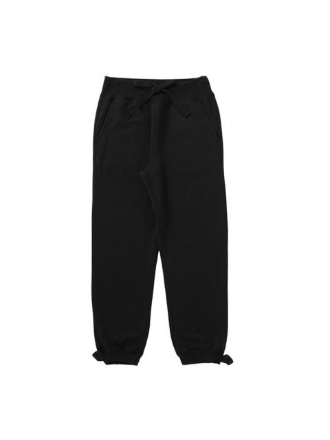 visvim SWEAT PANTS (FINE WOOL) W BLACK