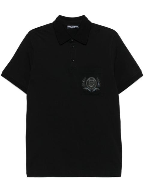 Dolce & Gabbana Dolce & Gabbana Men Polo With Logo