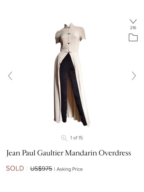 Jean Paul Gaultier Archive JPG mandarin overdress