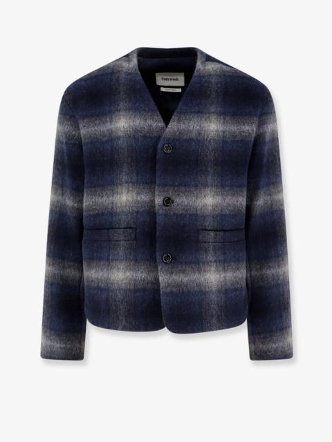Tonywack Tonywack Italian Fabric Blazer Navy Grey