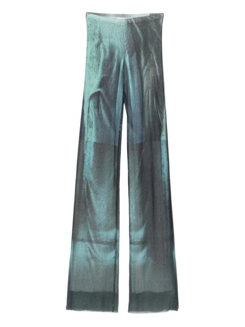 Jean Paul Gaultier abstract-print trousers
