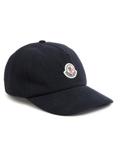 Moncler Logo cotton cap