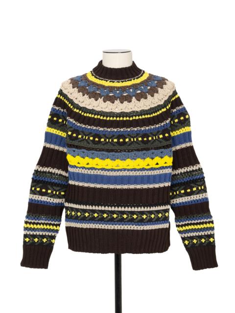 sacai Mix Knit Pullover