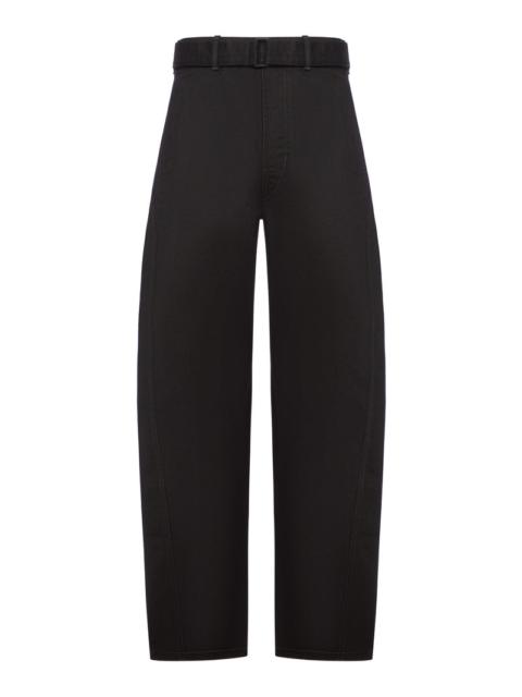 Lemaire Lemaire Men Twisted Belted Pants