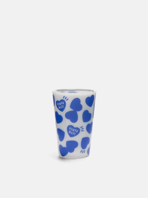 Human Made Heart Pattern Tumbler Blue
