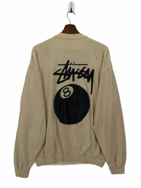 Other Designers Vintage 90s Stussy 8 Ball Crewneck