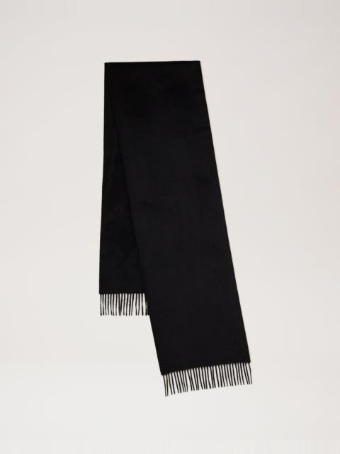Mulberry Small Solid Merino Wool Scarf
Black Merino Wool