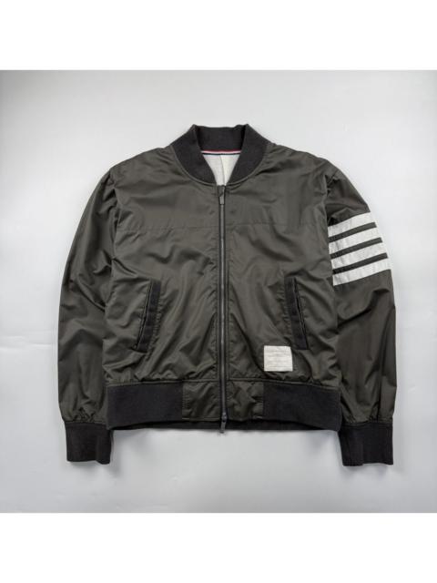 Thom Browne Thom Browne 4-Bar Bomber Jacket