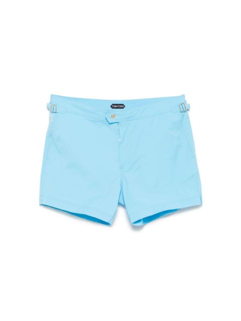 logo-tag swim shorts