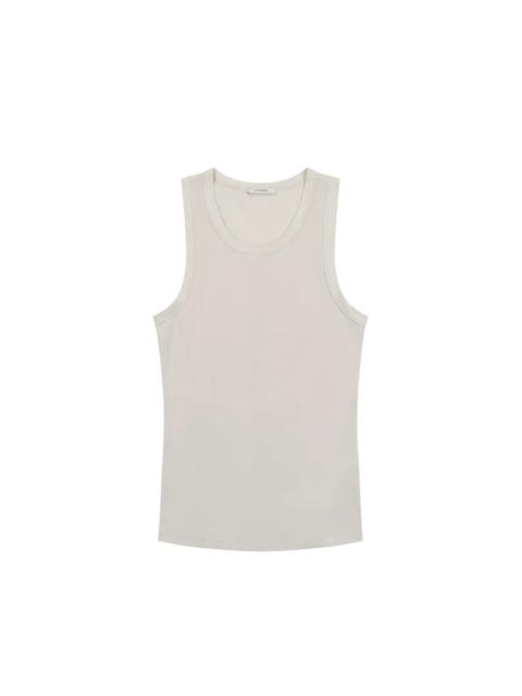 entire studios SHEER TANK OFF WHITE