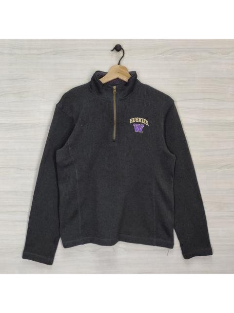 Champion Y2K Washington Huskies Quarter Zip Sweater