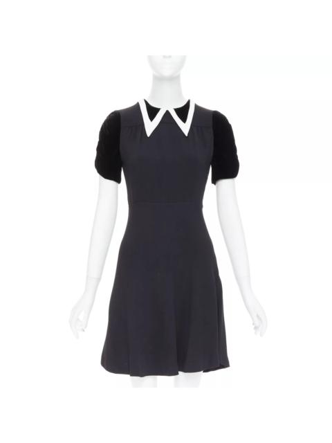 ワンピース MIUMIU BLACK STRETCH WOOL DRESS Miu Miu Miu Miu Women Black Stretch Wool Dress | luosophy
