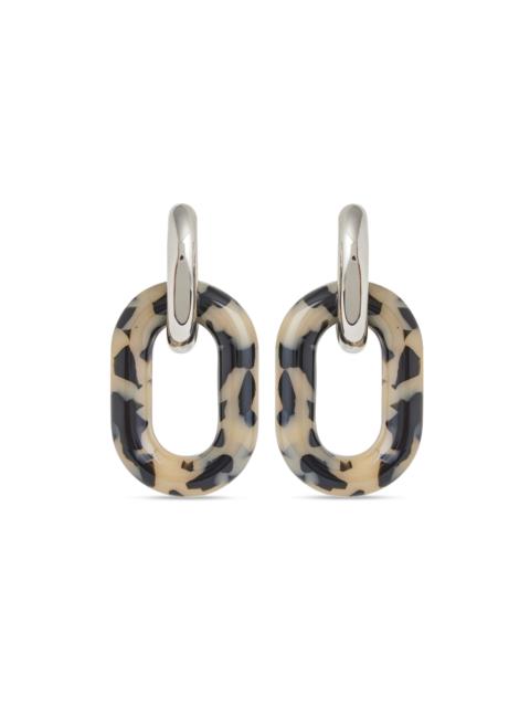 rabanne Xl Silver-Tone Pendant Earrings silver