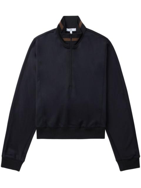 Tibi high-neck sweatshirt