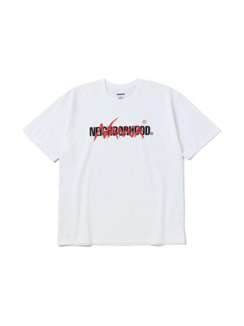NEIGHBORHOOD LOGO-PRINT T-SHIRT