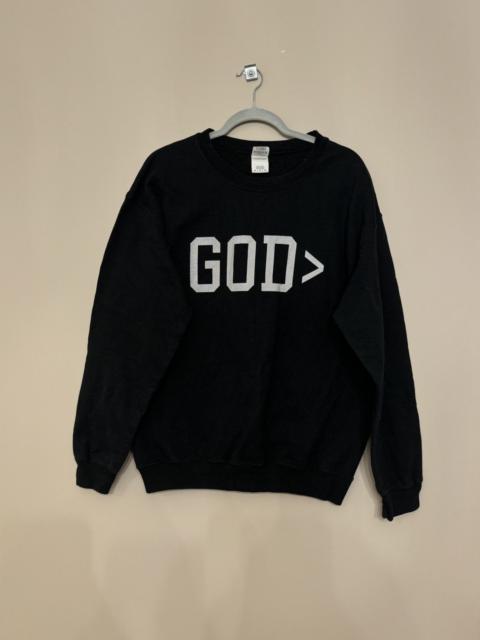 Other Designers GOD Gildan vintage sweatshirt avant garde y2k hype kanye