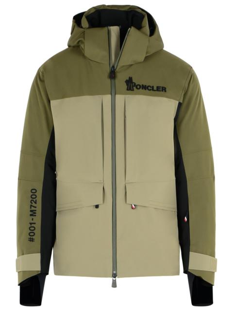 Moncler Grenoble Moncler Grenoble 'Vallatscha' Green Polyamide Blend Jacket Men