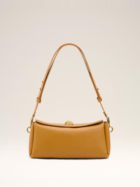 AMI Paris YELLOW COW LEATHER CARROUSEL BAG