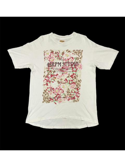 Other Designers 45rpm studio flower tee