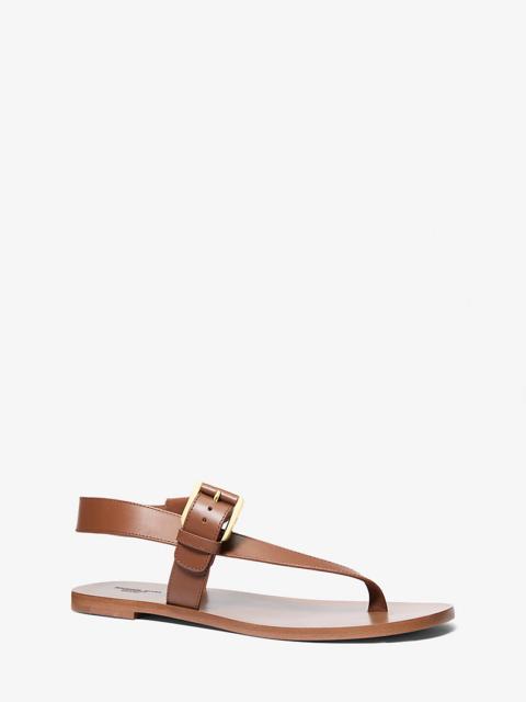 MICHAEL KORS Penelope Leather Sandal