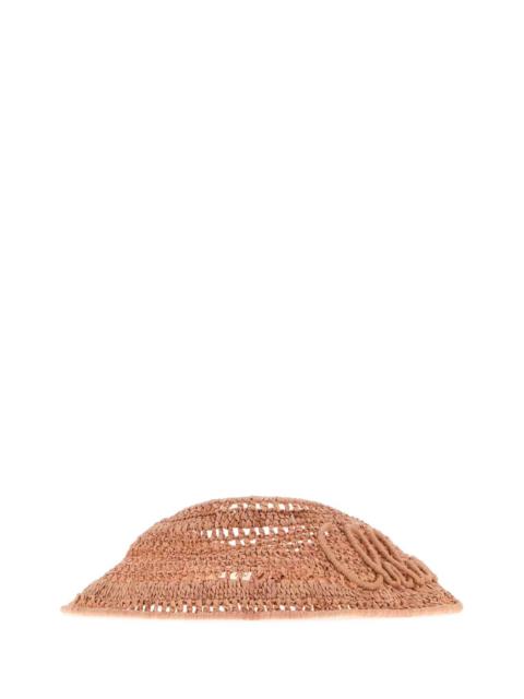Chloé Chloe Women Pink Raffia Visor