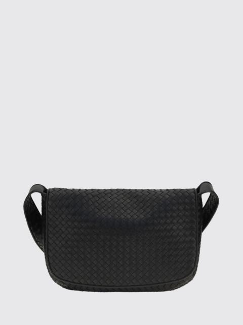 Bottega Veneta Bottega Veneta Men Bottega Veneta Veneto Intrecciato Lambskin Messenger Bag