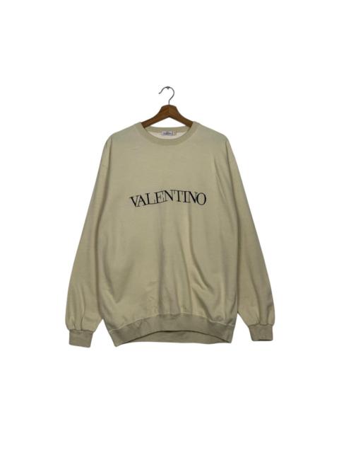 Vintage Valentino Big Logo Crewneck Sweatshirt